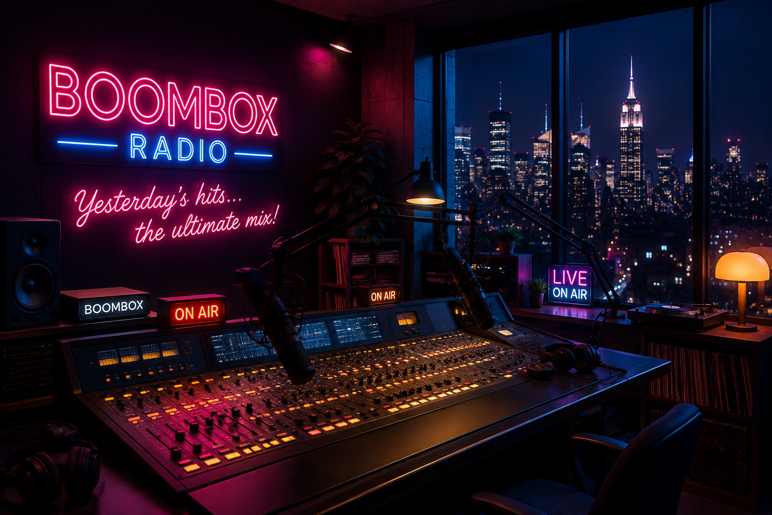 Boombox Radio Atmosphere